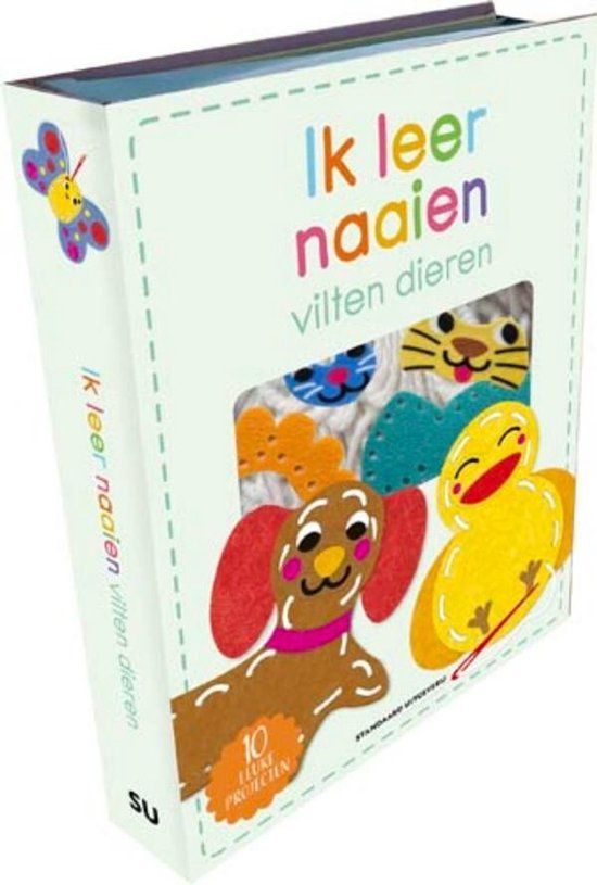 Ik Standaard Uitgeverij Ik leer naaien: vilten dieren