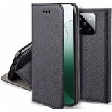 Xiaomi Housse pour Xiaomi 14 5G - etui coque pochette portefeuille + verre trempe - NOIR MAGNET