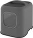 Rotho Kattentoilet, gesloten model, 50 x 38 x 40 cm, antraciet, met geurfilter, gemaakt van gerecycled plastic