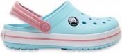 Crocs Kids Crocband Klomp Ice Blue White