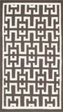 Safavieh Vloerkleed Safi Wol Chocolade bruin Rechthoek Klassiek 91 x 152 cm