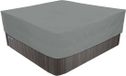 Housse de bain à remous sans marque - Spa Cover - Protection extérieure - Étanche résistant aux UV - 220x220x30 cm - Beige