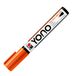Marabu YONO Marker, 12400103013, oranje 013, veelzijdige acrylstift met Japanse ronde punt, 1,5-3 mm, op waterbasis, lichtecht en waterbestendig, voor bijna alle ondergronden