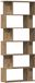 vidaXL Bibliothèque - 80x24x192 cm - Bois traité - Couleur chêne artisanal