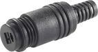 BKL Electronic 0205004/K Connecteur de haut-parleur femelle, droit Nombre de pôles : 2 Noir 1 pièce(s)