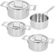 Demeyere Industry 5 Set de casseroles - 4 pièces - Acier inoxydable - Induction