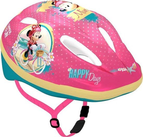 Disney Fietshelm Minnie Mouse Meisjes Roze Maat 52/56 Cm
