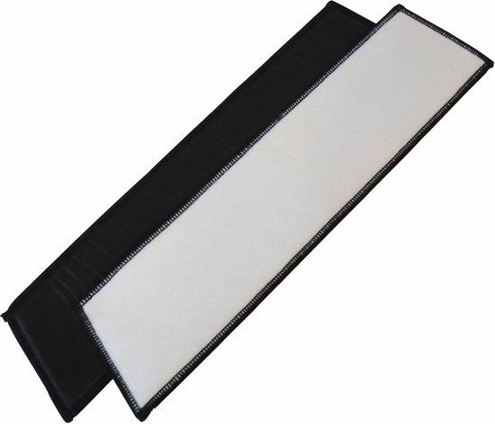 Merkloos 2-Zijdige Velcopad 40 cm voor disposable mop