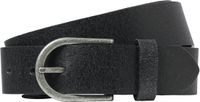 Jack & Jones Heren Plus Size Riem JACBENSON Leer Zwart - 130