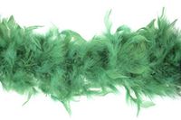 Trimits Marabou-verenboa, Groen 1,8 m x 12 cm