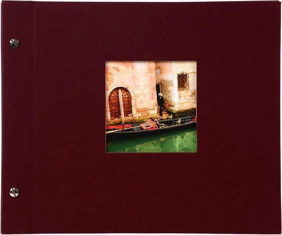 GOLDBUCH Bella Vista Loose-leaf Album 30x25 Bordeaux