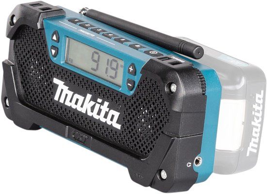 Makita MR052 Accu Radio - Bouwradio / Draagbare Radio - Groen