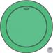 Remo Powerstroke 3 Colortone 20" Vert