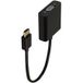Accsup HDMI Male naar VGA Female Adapter 20cm Zwart