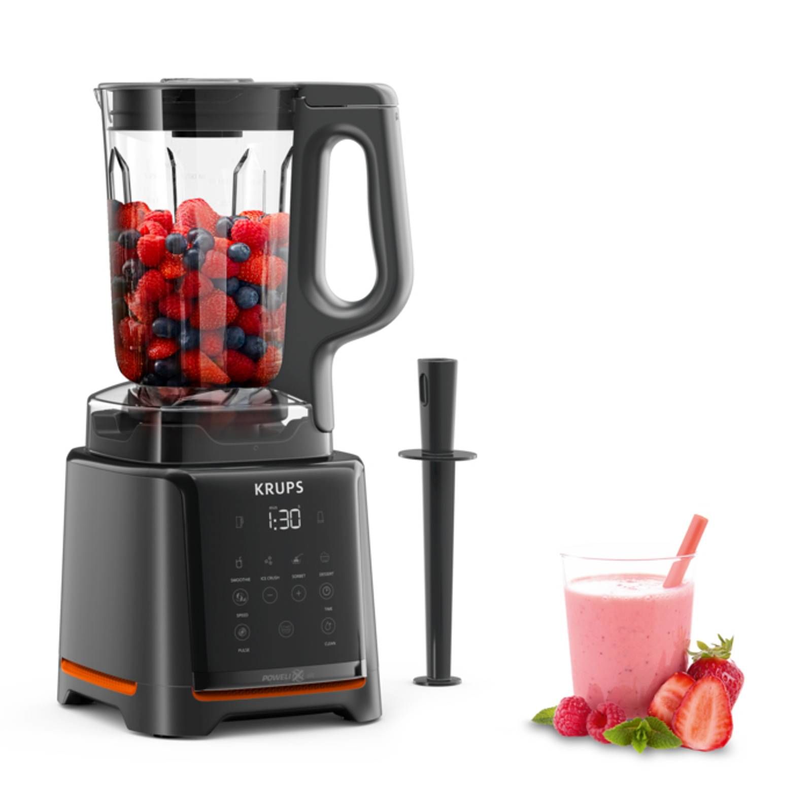 Krups InfinyMix KB9158 Blender - 1600W - Zwart