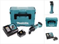 Makita DTM 50 RF1J 18V Li-Ion accu multifunctioneel gereedschap in Makpac + 1x 3,0 Ah accu + 1x oplader
