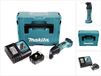 Makita DTM 50 RF1J 18V Li-Ion accu multifunctioneel gereedschap in Makpac + 1x 3,0 Ah accu + 1x oplader