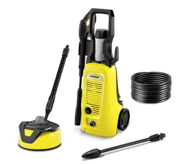 Kärcher K 4 UNIVERSAL EDITION T5 hogedrukreiniger Compact Electrisch 420 L/u 1800 W Zwart, Geel