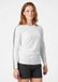Helly Hansen Lifa Crew Lange Mouwen Basislaag Wit M Vrouw
