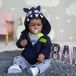 Reborn Baby Doll - 20 Inch - Brun foncé