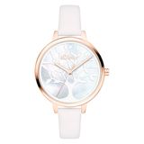 s.Oliver dameshorloge - Rond - Roségoud - 36 mm