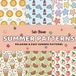 Summer Patterns: Relaxing & Easy Summer Patterns: A Cute & Simple Pattern Coloring Book for Adults, Teens, & Kids Featuring Sunny Vibes, Beach ... Dolphins, and Sea Life for Stress Relief