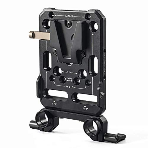 Tiltaing mini V-mount Battery Plate + 15mm Rod Adapter (TA-MBP-K1-V)