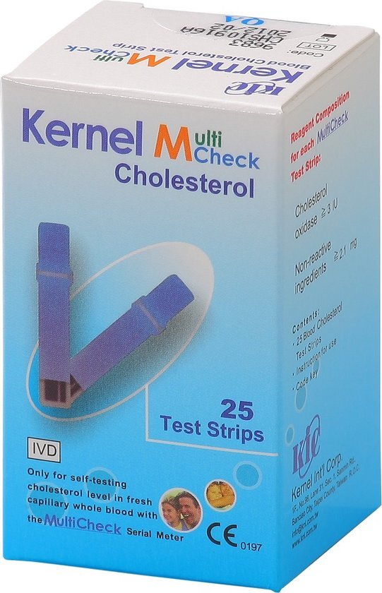 Testjezelf.nu Multicheck Cholesterolstrips 25st