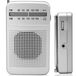 Retoo Radio FM AM SW compacte et portable avec haut-parleur 3 W, antenne télescopique et prise casque, fonctionne à piles, pour la cuisine, les voyages, argent