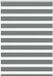 vidaXL Zebra rolgordijn 105x150 cm stofbreedte 100,9 cm donkergrijs