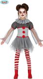 Wreed Fiestas Guirca Bad Clown Girl Kostuum Meisjes 122/134