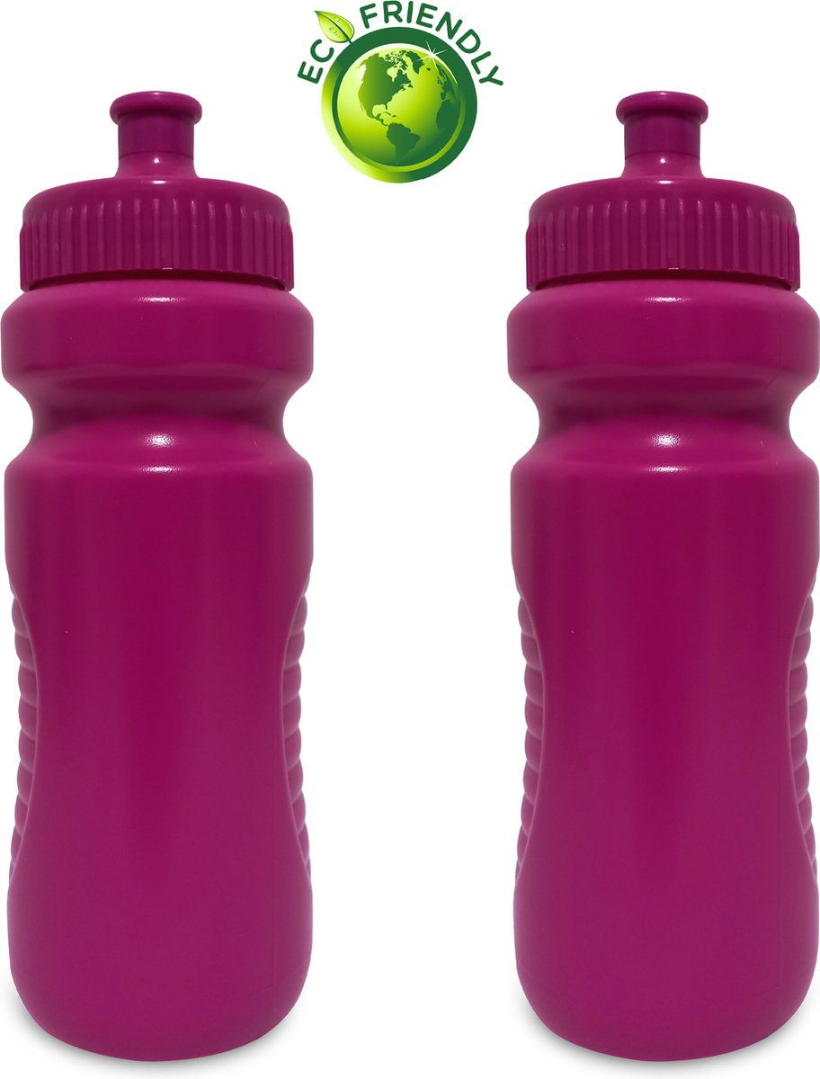 Pro x Drinkfles dames Roze 700ml (2 stuks) - Bio Plastic - 2022