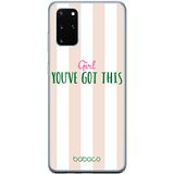 ERT GROUP mobiel telefoonhoesje voor Samsung S20 PLUS / S11 origineel en officieel erkend Babaco patroon Positive vibes 004 aangepast aan de vorm van de mobiele telefoon, hoesje is gemaakt van TPU