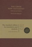 The Deutsche Bibelgesellschaft Greek New Testament-FL Hardcover 5th ed.