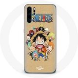 Maniacase Etui voor Huawei P30 Manga uit één stuk Crew van de strohoed