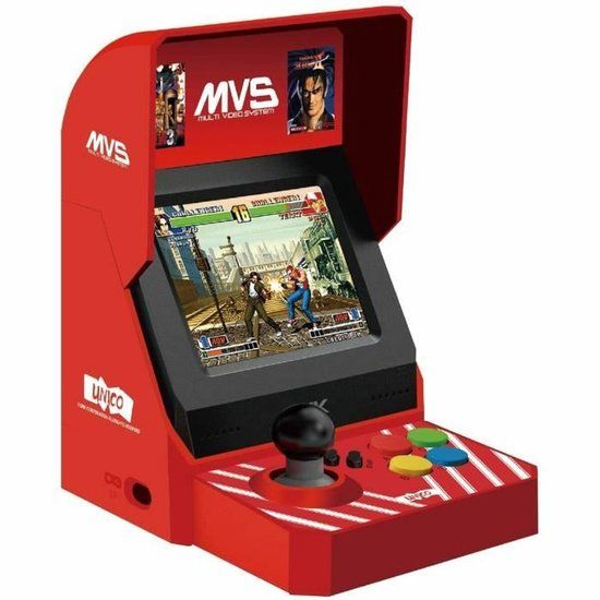 Just for games Retroconsole - Snk Neogeo Mvs Mini - Rood