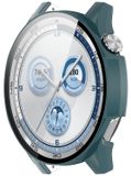 Wigento Huawei Watch GT 5 46mm: Plastic Watch Case + Protective Hard Glass, Color: Green