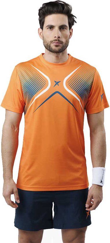 Drop Shot Dorama T-shirt Korte Mouwen Oranje S Man