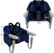 Equivera Chaise haute pour table - Bleu