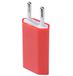 USB-adapter Motorola USB-adapter voor Motorola Moto G7, voeding, 1 poort, AC oplader, wit (5 V-1 A) universeel (rood)