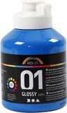 A-Color Glossy acrylverf, primair blauw, 01 - glossy, 500 ml