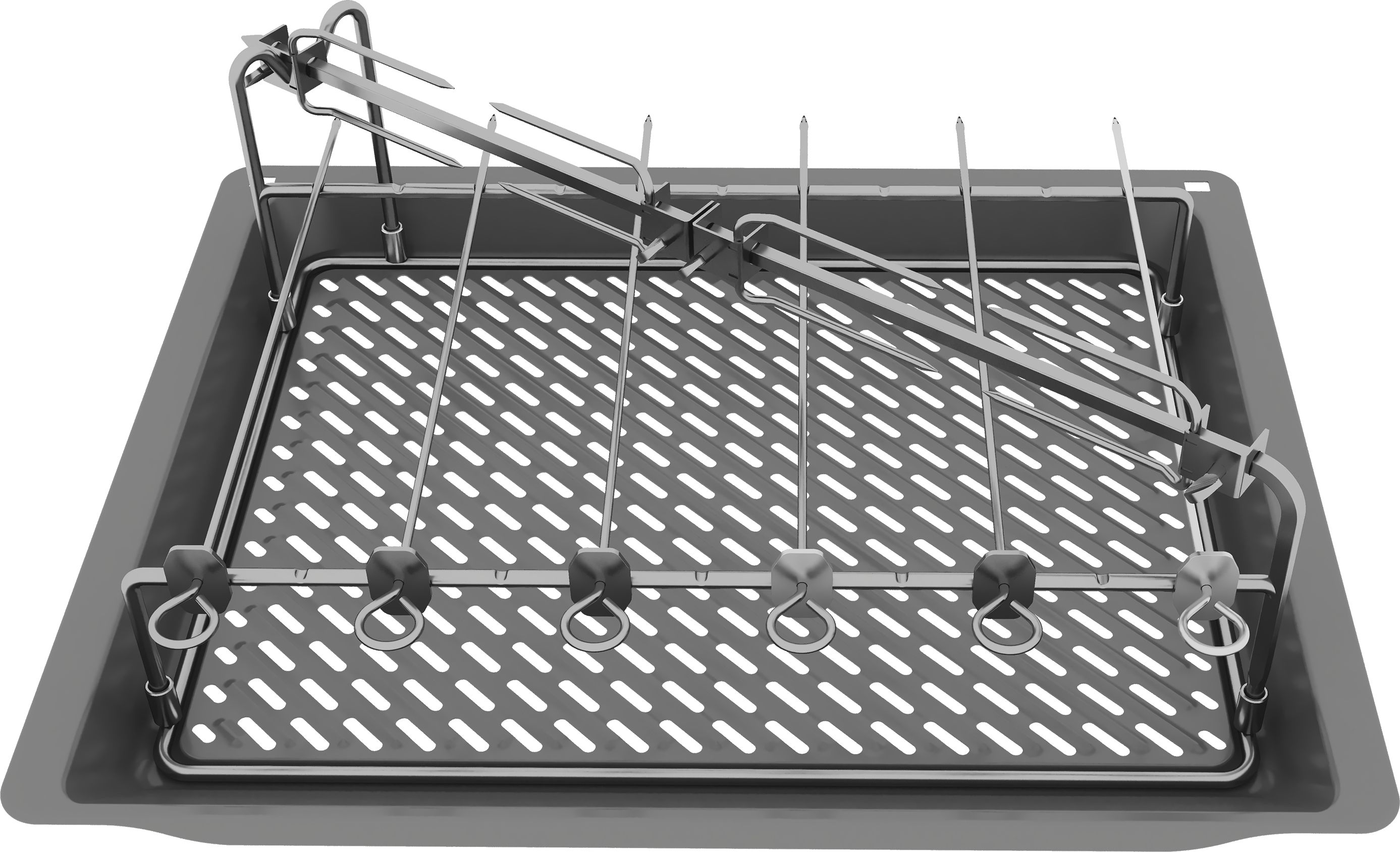 Neff Z11CG10X1 Grill Plate - Stainless Steel - Oven Accessory