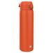 ION8 1 Liter Lichtgewicht Stalen Waterfles, Zonder Isolatie, Lekvrij, Makkelijk te Openen, Veilige Vergrendeling, Draaghendel, Vaatwasserbestendig, Duurzame, 1200ml (40oz), Oranje