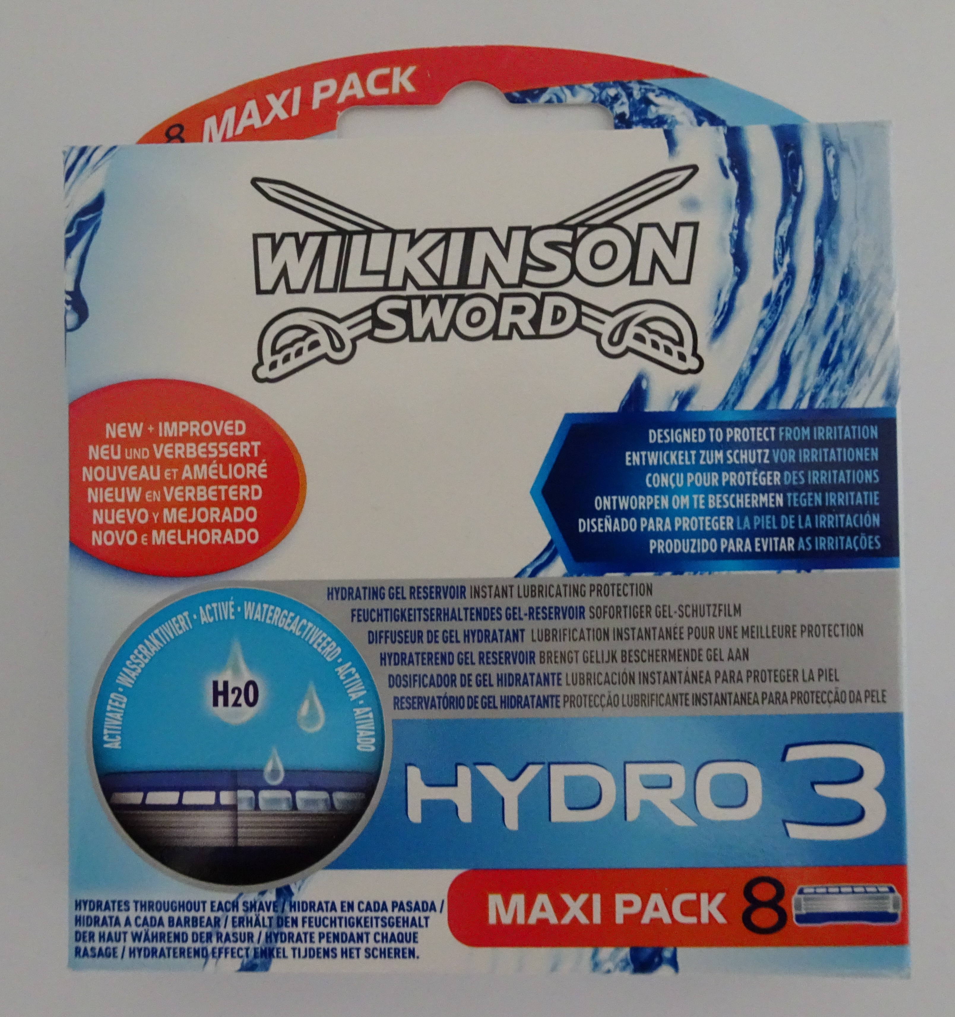 Wilkinson Sword Hydro 3 - 8 stuks - Scheermesjes
