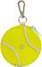 DuDu Portefeuille de tennis - Étui en cuir - Jaune