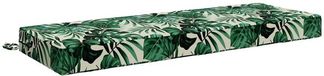 vidaXL Zitkussen SOEST 100% Polyester Bladpatroon 120 x 40 x 10 cm