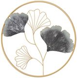 Mauro Ferretti Décoration murale Fleur Simple Ø 45,5×3,5 cm