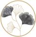 Mauro Ferretti Décoration murale Fleur Simple Ø 45,5×3,5 cm