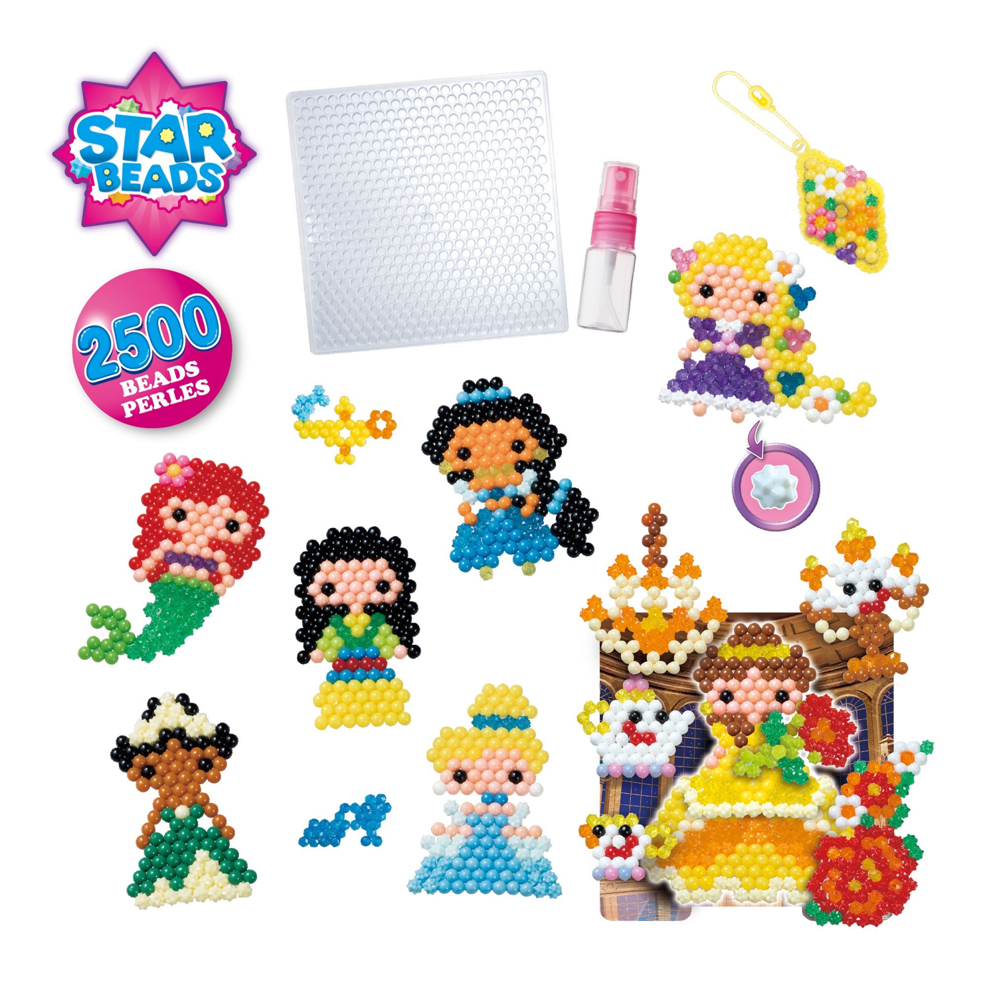 Aquabeads Disney Princess Box - Complete Set with 2500 Beads