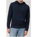 OLYMP Casual Regular Fit Sweatshirt capuchon marine, Effen